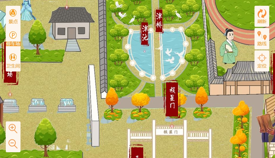 阿荣手绘地图景区语音讲解导览系统：智慧景区建设的基石